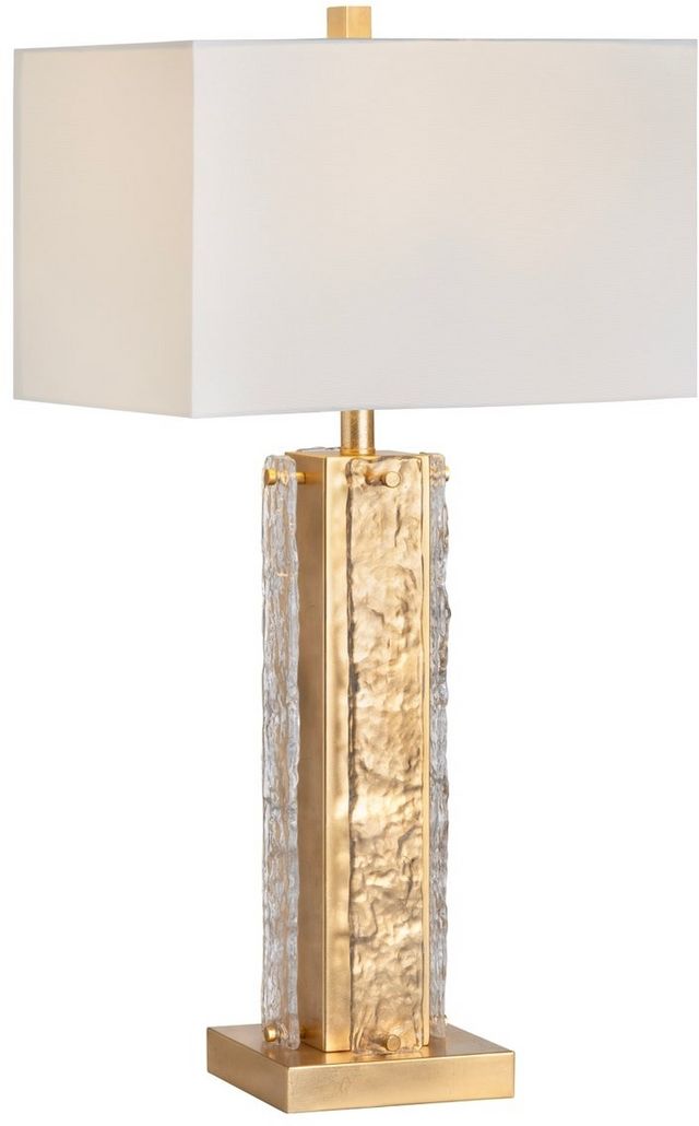 Crestview Collection Ambrose Gold Table Lamp | Courtside Furniture ...