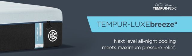 Tempur-Pedic® TEMPUR-LUXEbreeze™ Soft Memory Foam California King Mattress-1