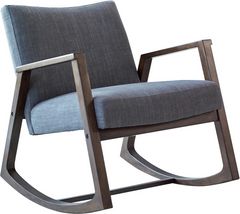 Coaster® Grey/Walnut Rocking Chair