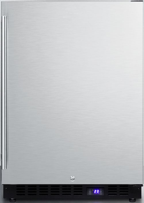 Summit® 4.7 Cu. Ft. Stainless Steel Outdoor Upright Freezer