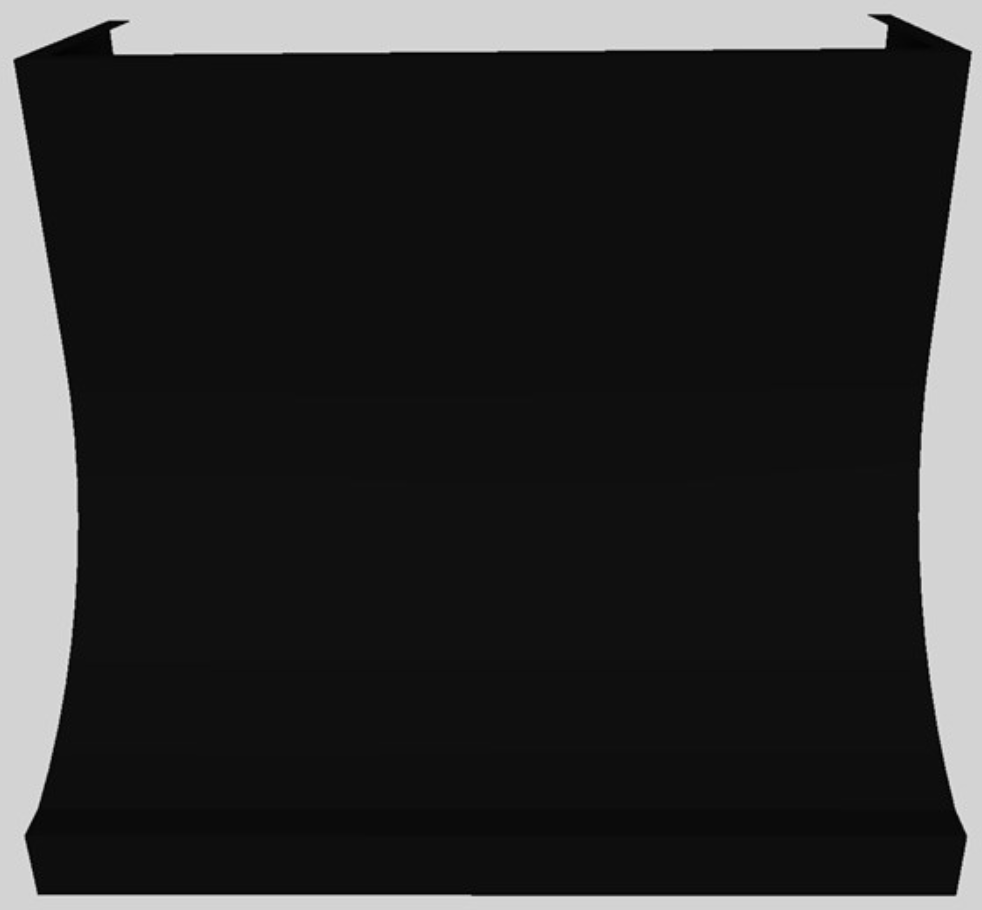 Vent-A-Hood® 36" Wall Mounted Range Hood-Black