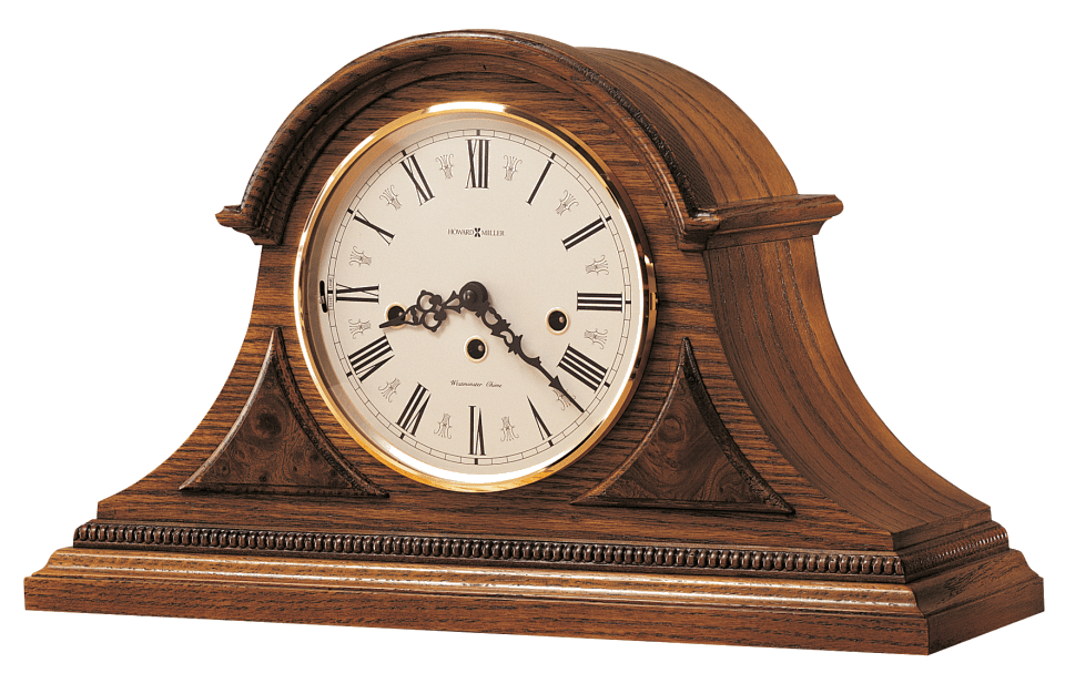 Howard Miller®  Worthington Oak Yorkshire Mantel Clock