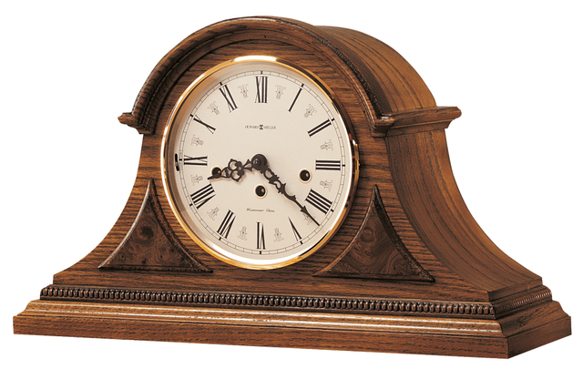 Howard Miller®  Worthington Oak Yorkshire Mantel Clock-0