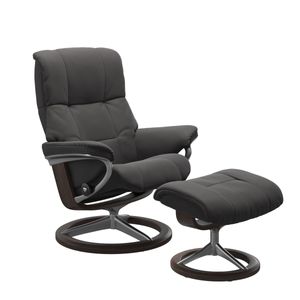 Stressless® by Ekornes® Mayfair Large Signature Base Chair and Ottoman