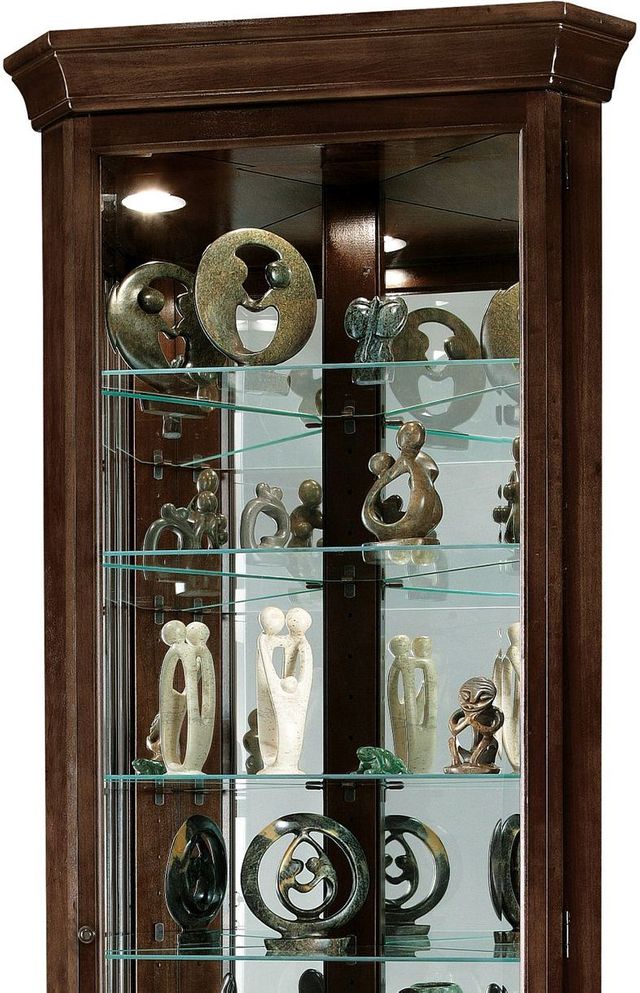 Howard Miller® Dustin Espresso Curio Cabinet 1