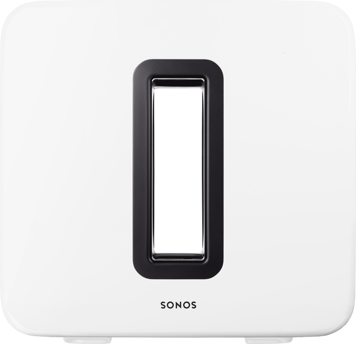 Sonos® SUB™ White Gloss Wireless Subwoofer