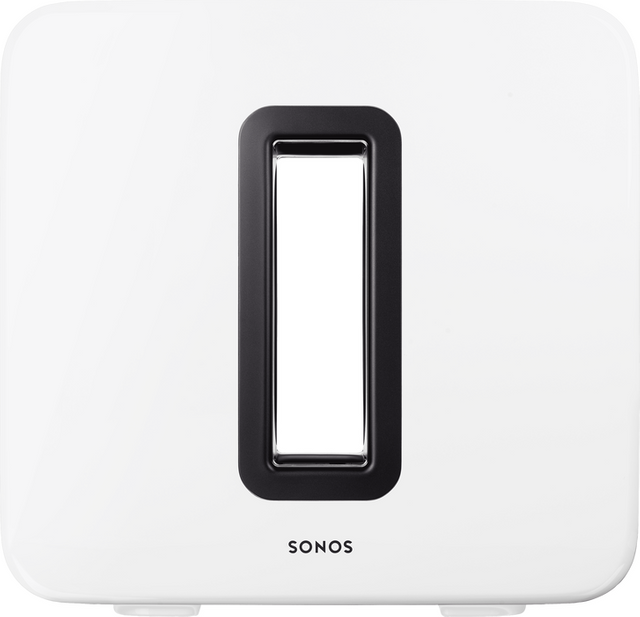 Sonos® SUB™ White Gloss Wireless Subwoofer-SUBG1US1-0