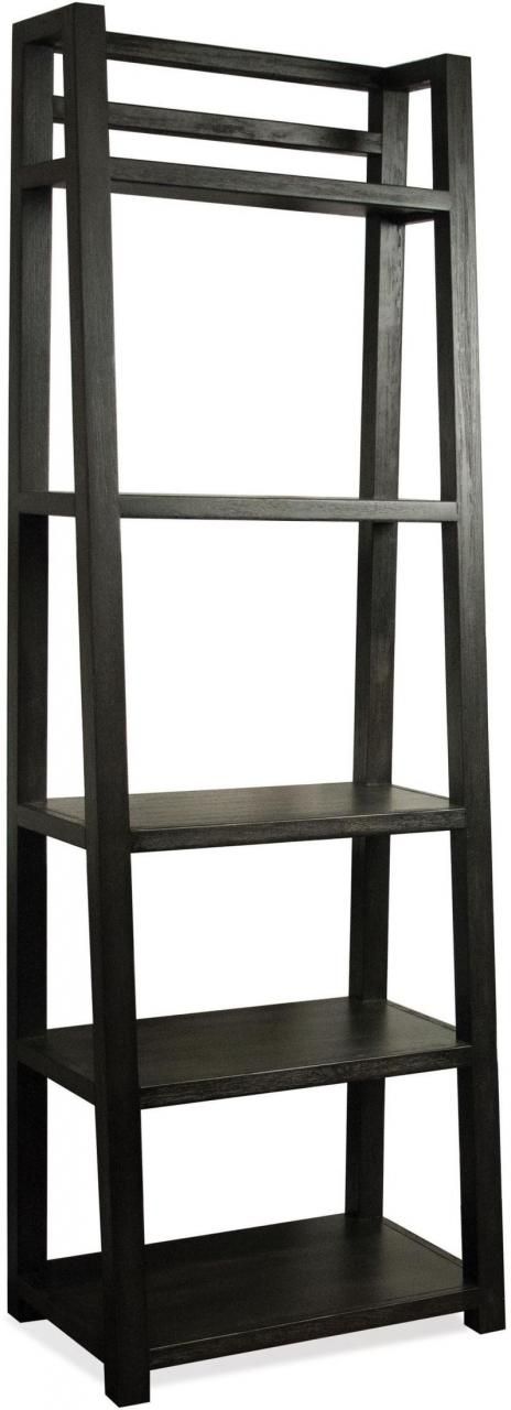 Riverside Furniture Perspectives Leaning Bookcase-0
