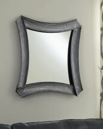 Miroir d'accentuation Josie Wall Art, argent antique, Signature Design by Ashley® 3
