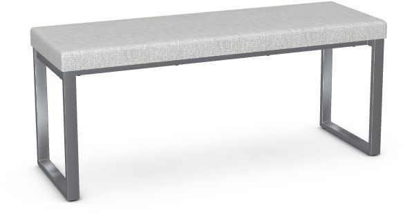 Amisco® Dryden 44" Dining Bench w/Upholstered seat 0