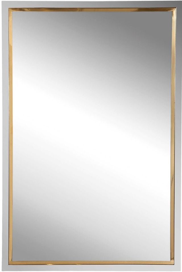 Uttermost® by Grace Feyock Locke Chrome Vanity Mirror-0