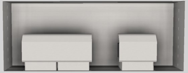 Vent-A-Hood® 54" Stainless Steel Contemporary Wall Mounted Range Hood 3