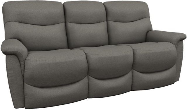 La Z Boy® James Charcoal Power Reclining Sofa With Headrest And Lumbar Alton Refrigeration 7685