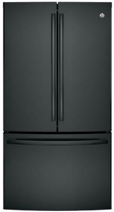 GE® Series 28.5 Cu. Ft. French Door Refrigerator-Black