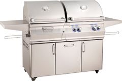 Fire Magic® Aurora A830s 81" Stainless Steel Gas/Charcoal Combo Portable Grill