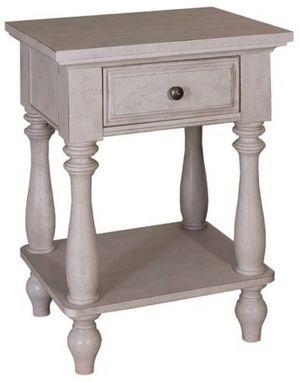 Liberty High Country Antique White Nightstand