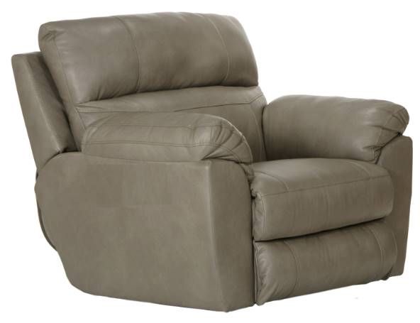 Catnapper Anders Power Lay Flat Recliner with Power Headrest in Dark Chocolate