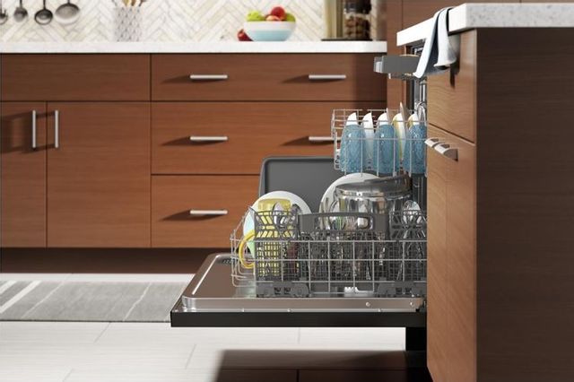Lave-vaisselle  - Acier Inox Noir, 47 dBA, 5 Cycles de lavage, 3e Paniers, 201194 4
