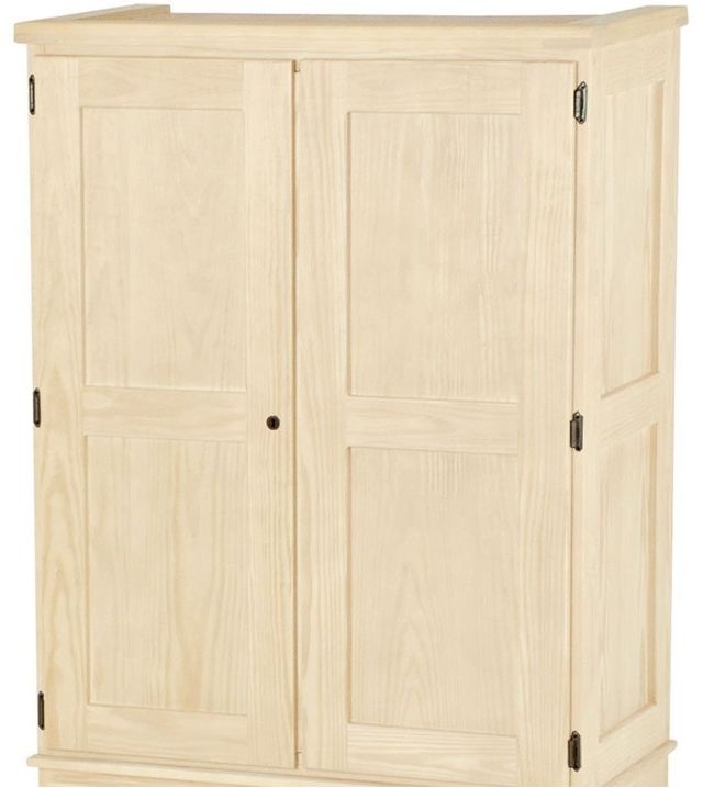 Crate Designs™ Unfinished Small Closet Armoire 1