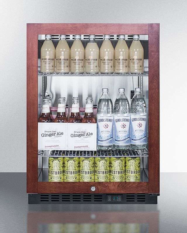 Summit® Commercial Series 24" Panel Ready Beverage Center 2