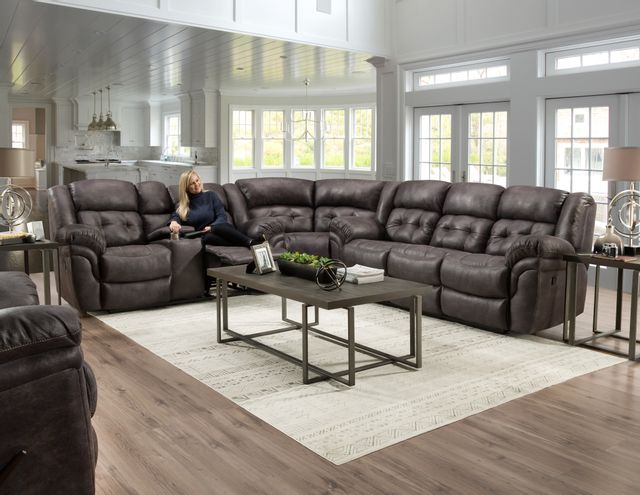 HomeStretch Super-Wedge Reclining Sectional-2