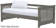 Crate Designs™ Furniture Graphite Twin XL Shaker Day Bed