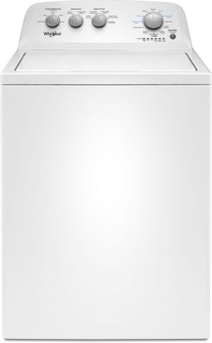 4.5 Cu. Ft. Top Load Agitator Washer with Built-In Faucet White WTW5015LW