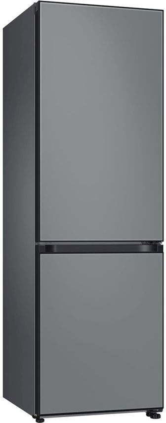 Samsung 12.0 Cu. Ft. Bespoke Grey Glass Bottom Freezer Refrigerator with Customizable Colors and Flexible Design 2