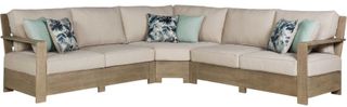 Signature Design by Ashley® Silo Point Brown Sectional Sofa