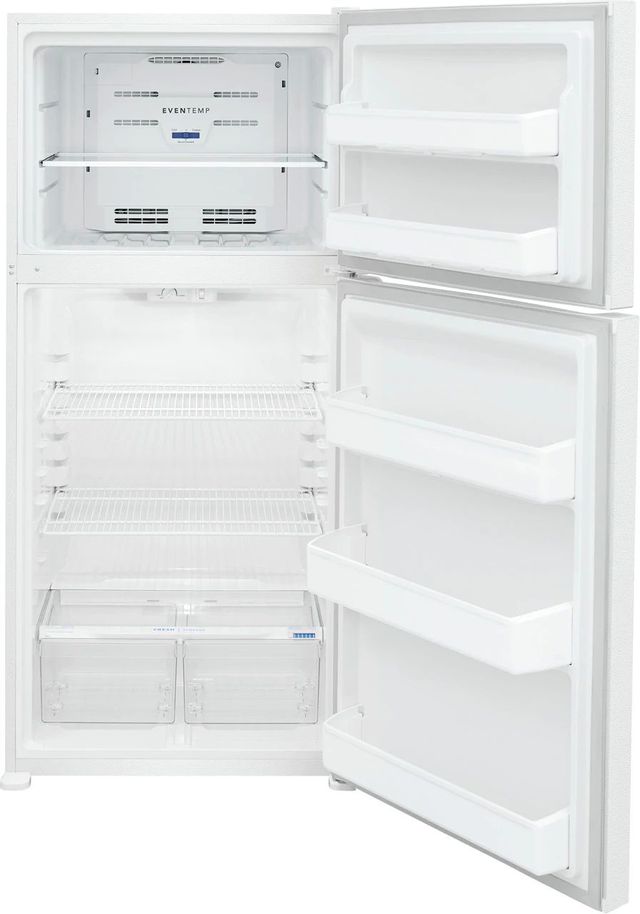 Frigidaire® 18.3 Cu. Ft. White Top Freezer Refrigerator-3
