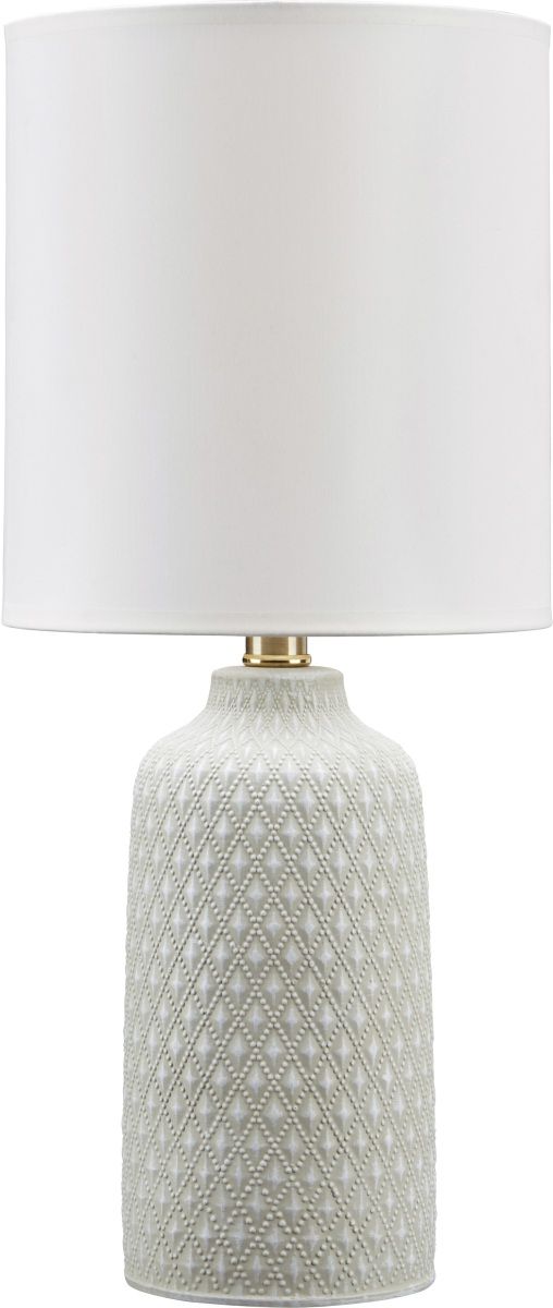 Signature Design by Ashley® Donnford Gray Ceramic Table Lamp 0