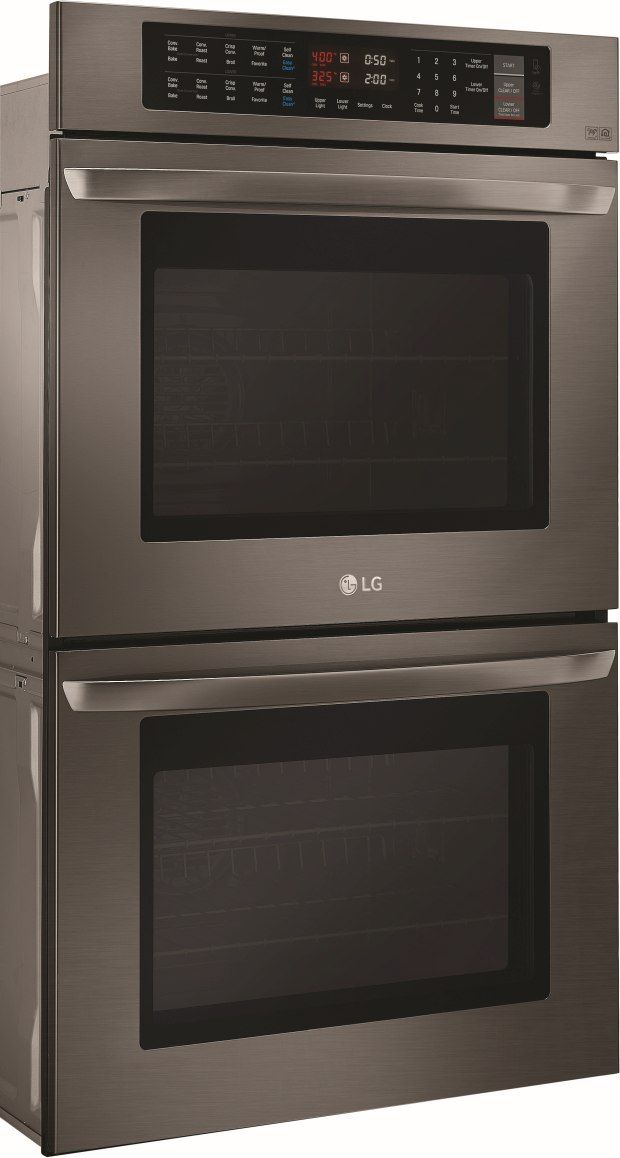 LG 30" Black Stainless Steel Double Electric Wall Oven 5