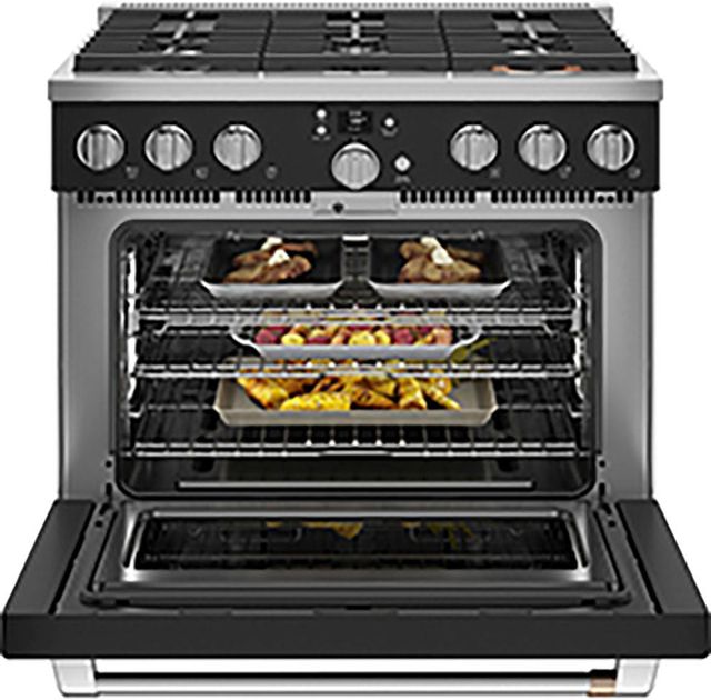 Café™ 36" Stainless Steel Pro Style Gas Range 11