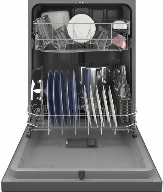 GE® 24" Stainless Steel Built In Dishwasher 42