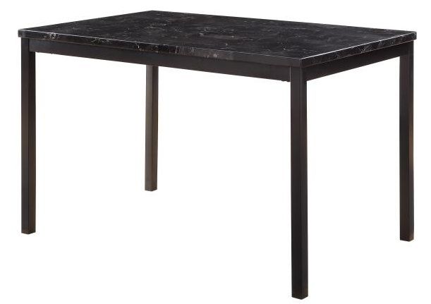 Homelegance Tempe Dining Table with Faux Marble Top