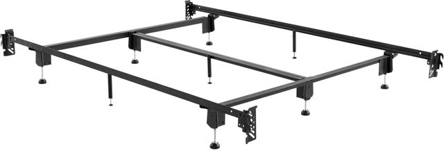 Malouf® Structures® Steelock® Queen Hook-In Headboard Footboard Bed Frame 30