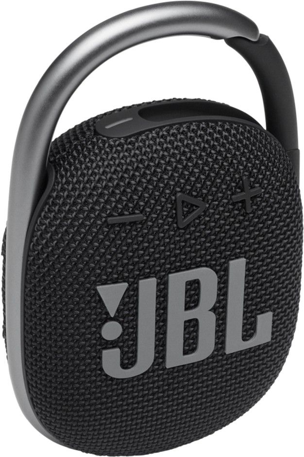JBL® Clip 4 Black Portable Speaker