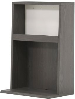 Sauder® Hudson Court® Charcoal Ash™ Floating Wall-Mounted Night Stand