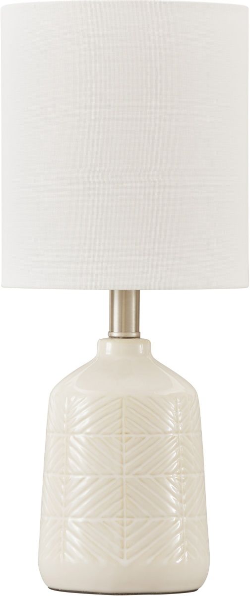 Signature Design by Ashley® Brodewell White Ceramic Table Lamp 0