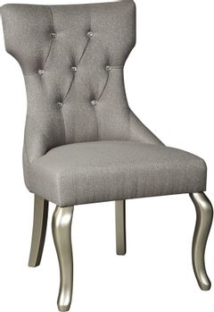Signature Design by Ashley® Coralayne Dark Gray Dining Side Chair