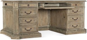 Hooker® Furniture Castella Antique Slate Executive Desk
