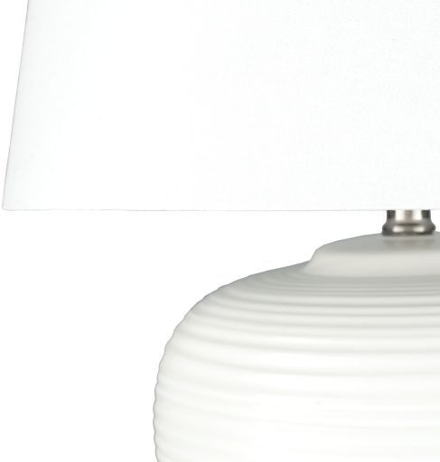 Surya Bixby White Table Lamp-1