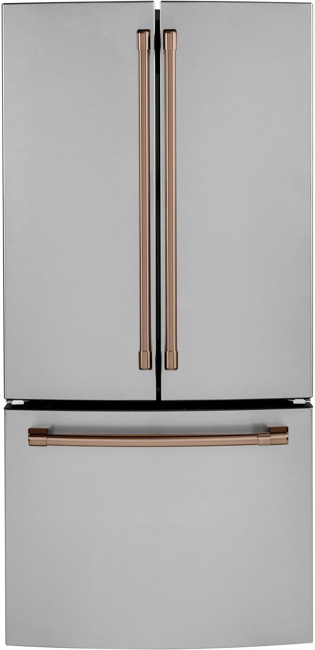 Café™ Brushed Copper Refrigeration Handle Kit-2