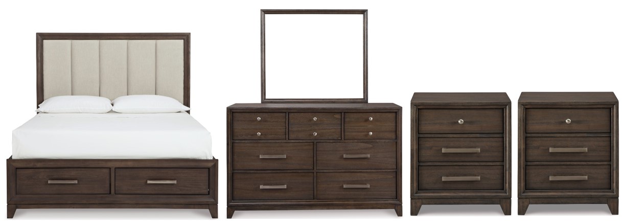 Ashley furniture online brueban bedroom set