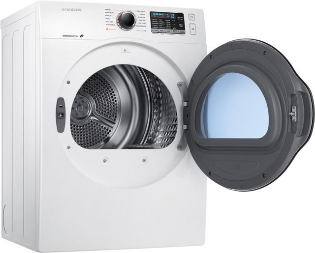 Samsung 4.0 Cu. Ft. White Front Load Electric Dryer-3