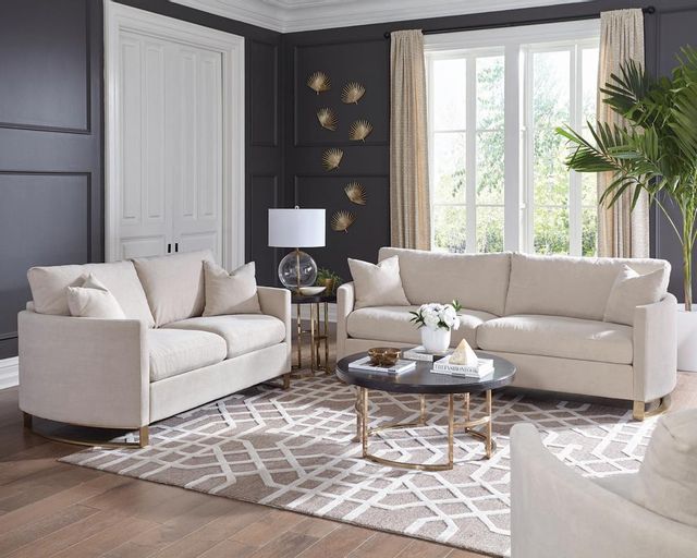 Coaster® Corliss 2-Piece Beige Living Room Set-0