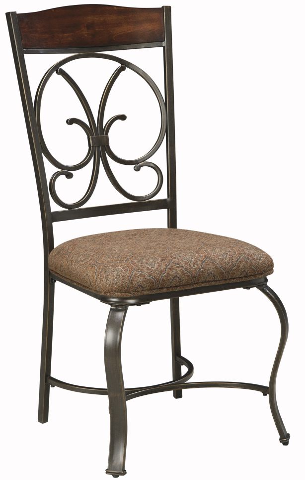 Signature Design by Ashley® Glambrey Brown Dining Upholstered Side Chairs - Set of 4