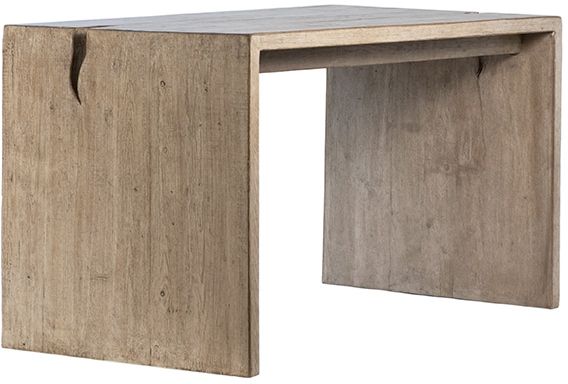 Dovetail Furniture Merwin White Washed Desk 4