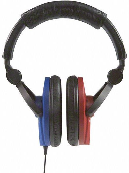 Sennheiser HDA 280 Blue/Red Wired On-Ear Headphones 1