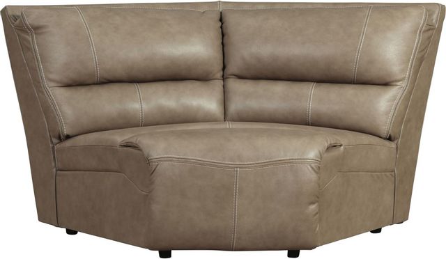 Signature Design by Ashley® Ricmen 3-Piece Putty Power Reclining Sectional-3